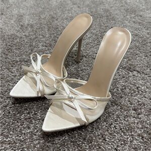Elegant Cream Stiletto Heels